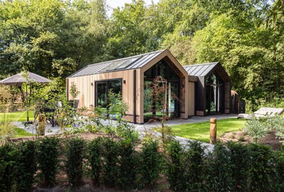 Residence Lage Vuursche Lodge Royal Eco 4 Personen Wellness Hottub Exterieur 1